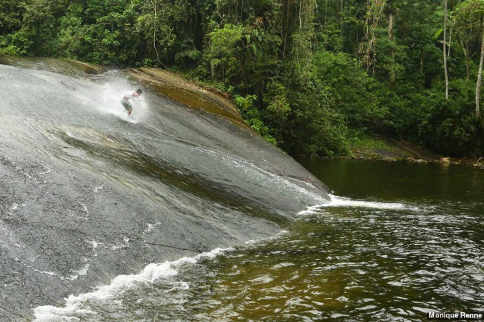     Cachoeira do Tobogã in Brazil