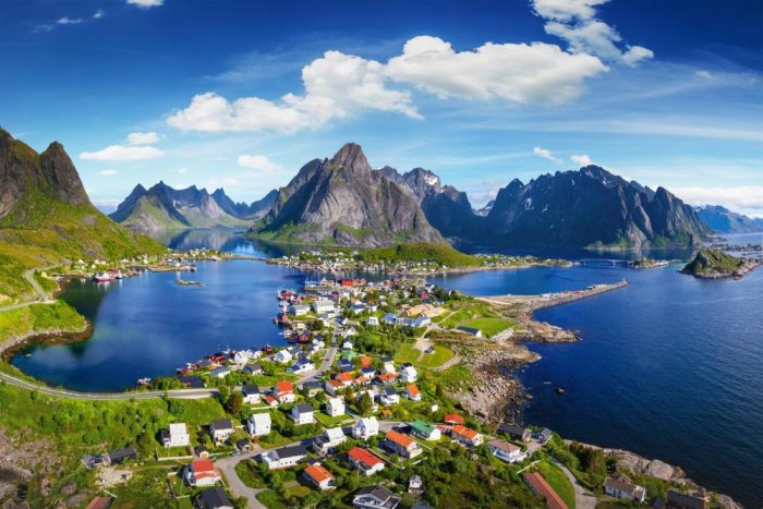 The magnificent Lofoten Island, north of Norway