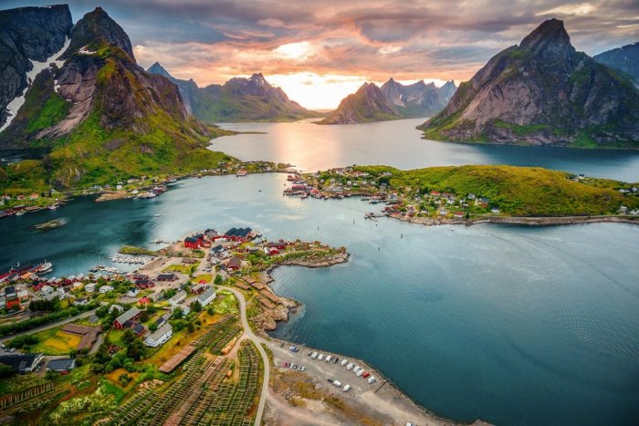     The southern part of Norway