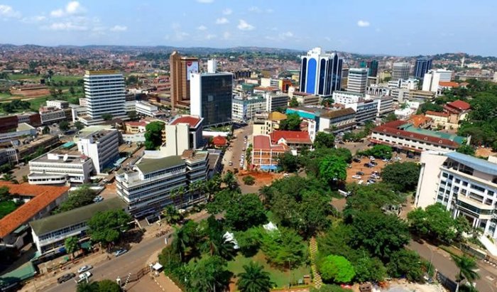 General view of Kampala