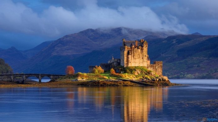 The stunning Eilean Donan Castle