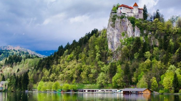 The picturesque nature of Slovenia