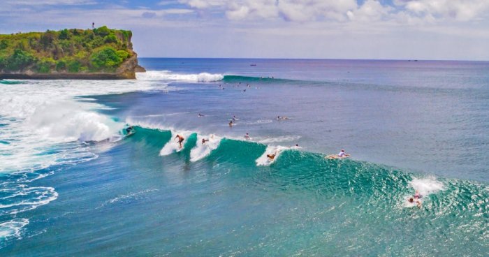 Bali is one of the best places for water skiing in the world