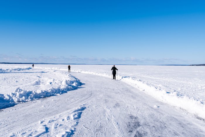     Lake Nassijarvi is wonderful in winter