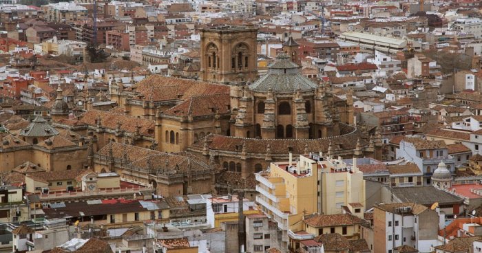 A scene of the Bayyadin neighborhood in Granada