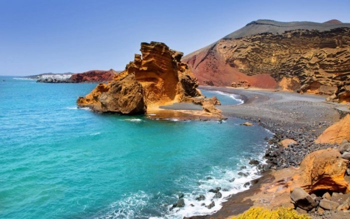 The picturesque nature of Lanzarote