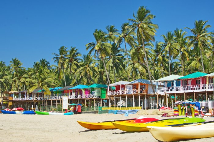 Goa is a favorite destination for water sports fans