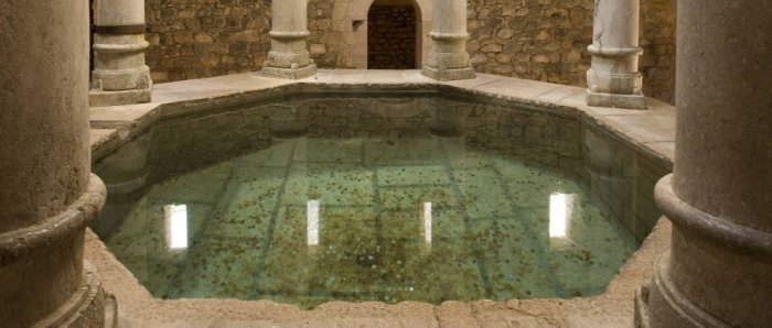 In the Arab baths