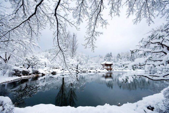 South Korea in winter