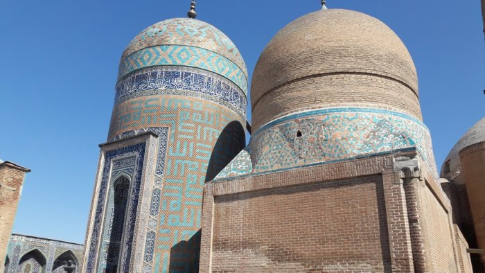 The Ardabil Mosque, whose construction dates back to the mid-nineteenth century