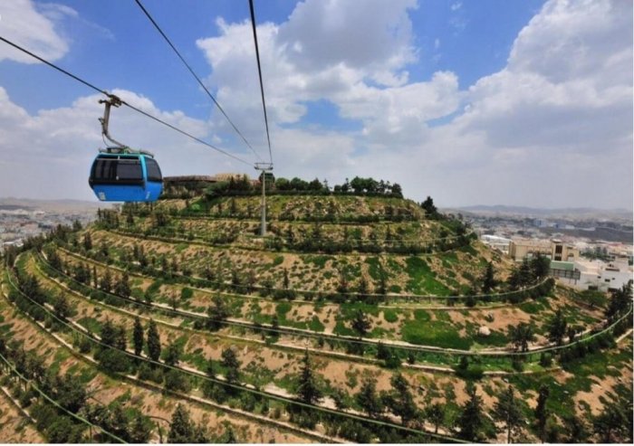 Cable car ride in Asir