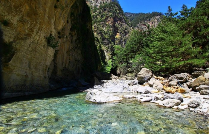 From the Samaria Gorge