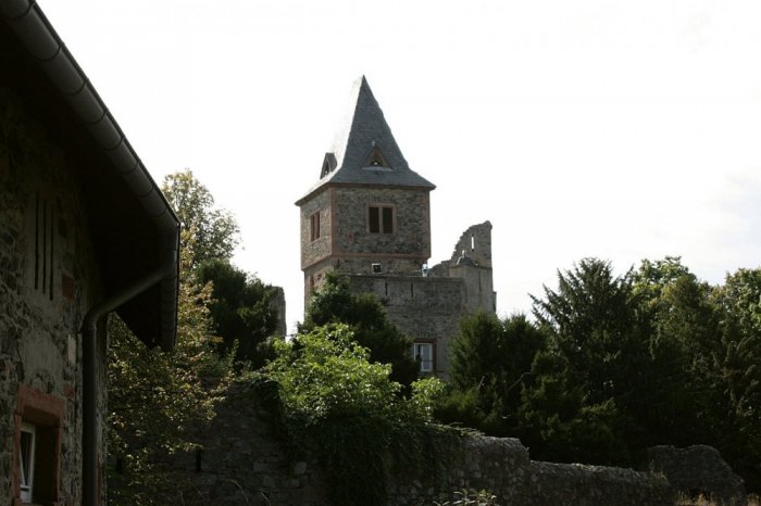 Frankenstein Castle with a long history