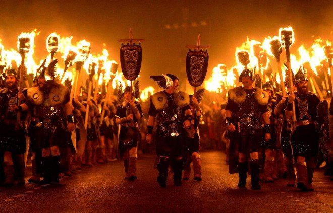 Ambience from Up Helly Aa Festival