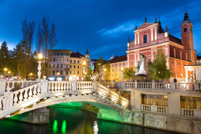     Classic atmosphere in Ljubljana