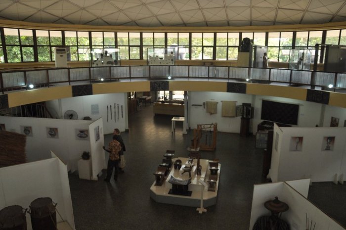 Inside the National Museum of Ghana