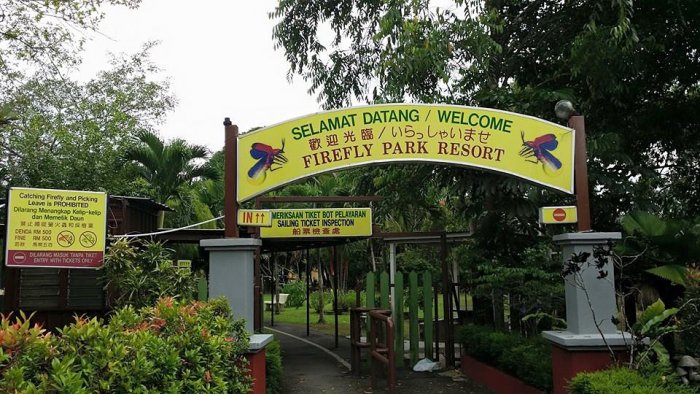     Entrance Kuala Selangor Fireflies Resort Park