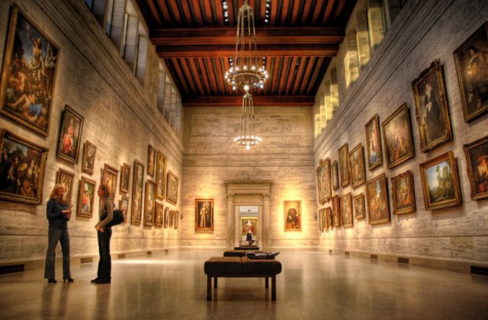 Inside the Museum of Fine Arts