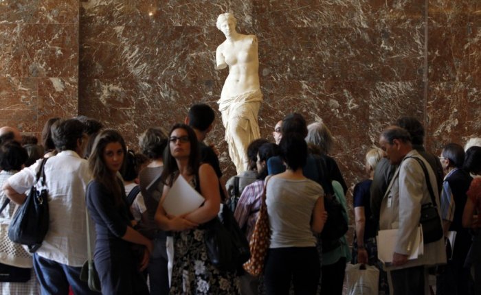 The famous statue of Venus
