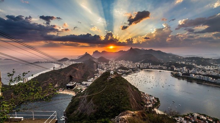 Enchanting scenery from Rio de Janeiro