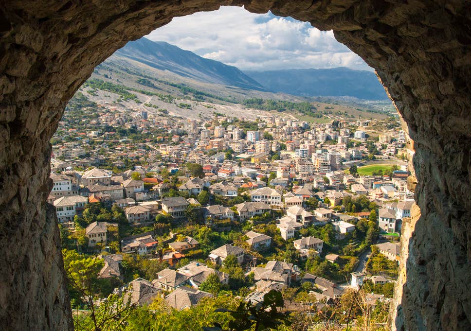 A scene from Gjirokaster