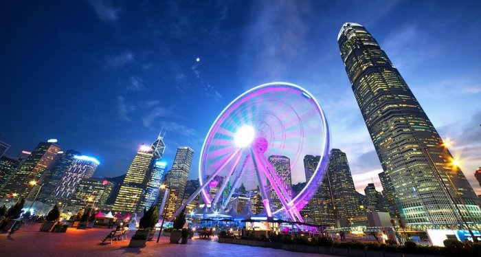 Observation Wheelwheel or Observation Wheel in Hong Kong