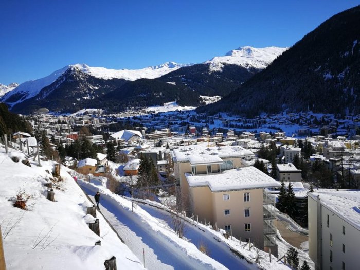 Davos in the winter