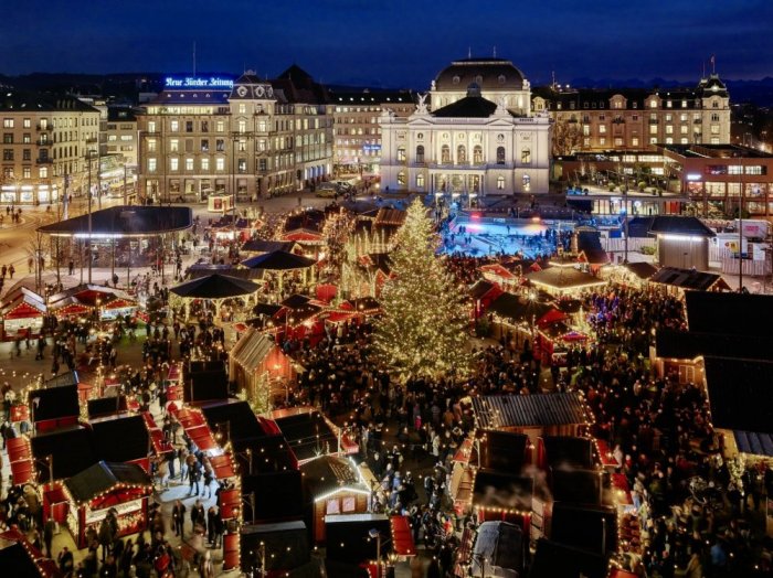 Winter markets in Switzerland