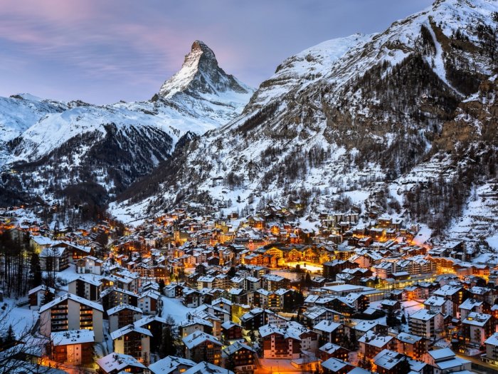 Zermatt charm in winter