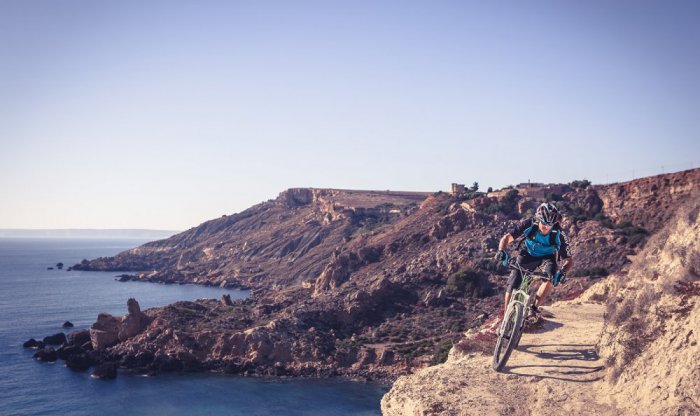 Ride a mountain bike in Malta