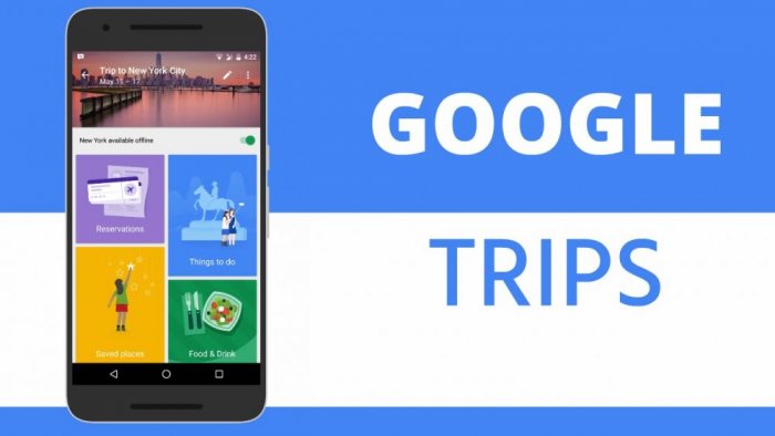 Google trips app