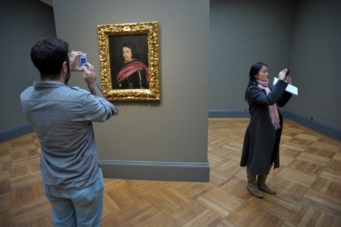 Leave the camera at home when you visit the art museum