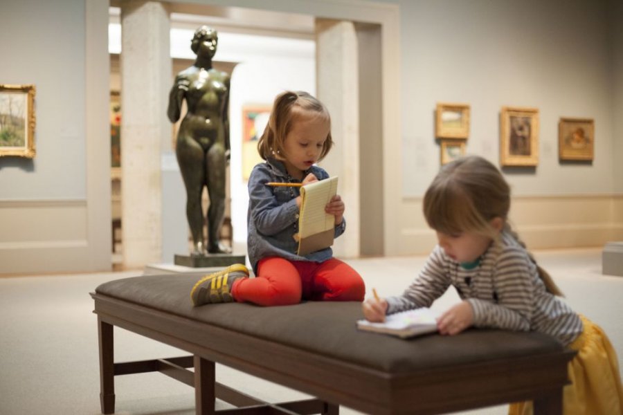 Do not bring children to the Museum of Art