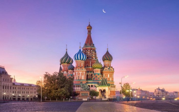 Russia has stunning architectural attractions