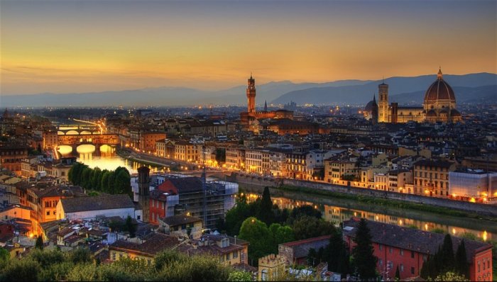 Fun tourism in the city of Florence