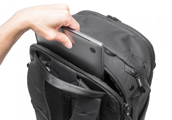 The travel backpack enables you to easily organize and arrange traveler needs
