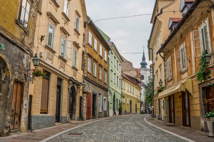     The charm of the ancient streets of Ljubljana