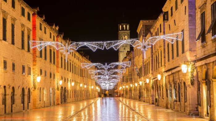 Dubrovnik at the end of year season