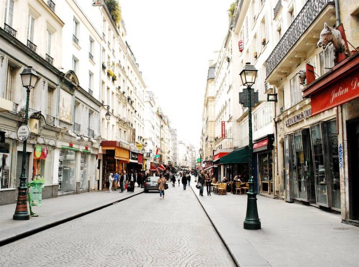 The streets of Paris are beautiful