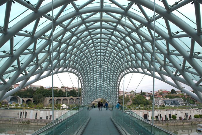    Peace Bridge in Tbilisi