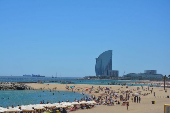 Barcelona has a beach but it is not a beach city