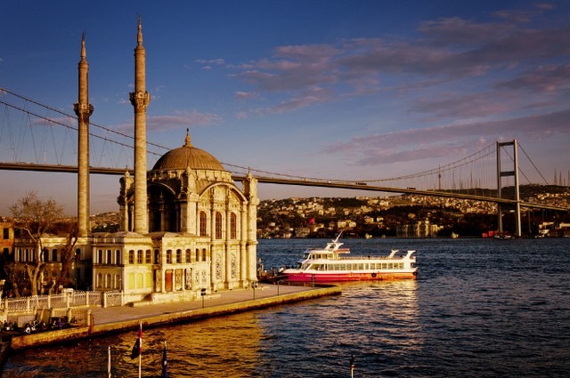 Istanbul's Ortakoy Mosque