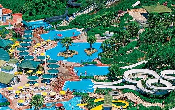 Aqua Land Antalya is one of the most beautiful tourist places in Antalya, Turkey