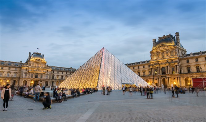 The Louvre Museum in Paris is one of the most famous museums in Paris