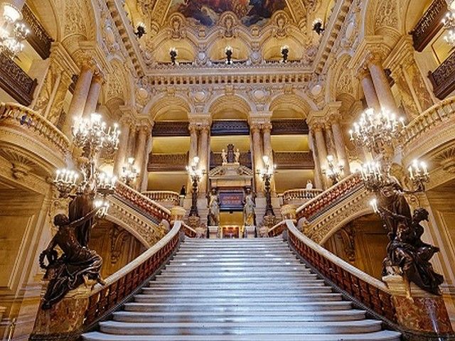 Garnier Palace is one of the most important places of tourism in Paris