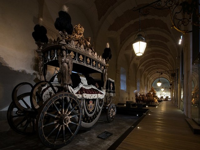 The horse carriage gallery at Versailles