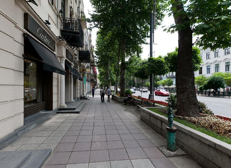 Rustaveli Street is located in the heart of Tbilisi's shopping venues