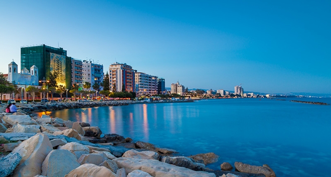 The city of Limassol Cyprus