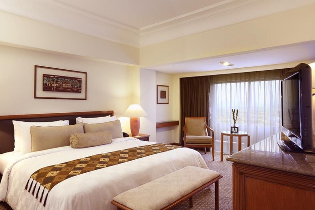 The finest decorations and the finest furnishings in five-star hotels in Jakarta