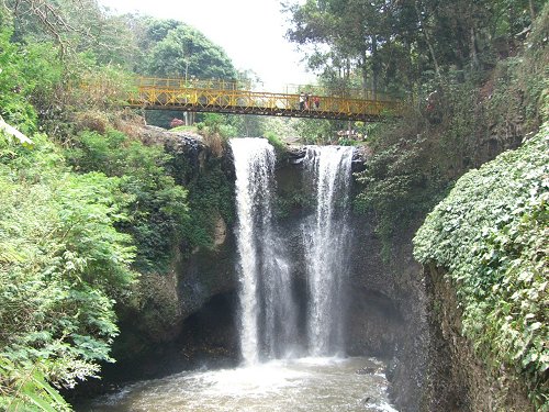 Marbella Falls in Bandung Indonesia